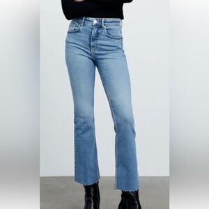 Zara Mini Flare Jeans